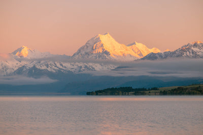 Lake Pukaki Sunrise, New Zealand | Landscape